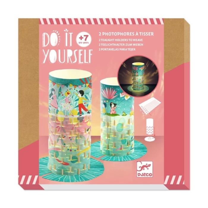 DIY Porta espelmes - Djeco