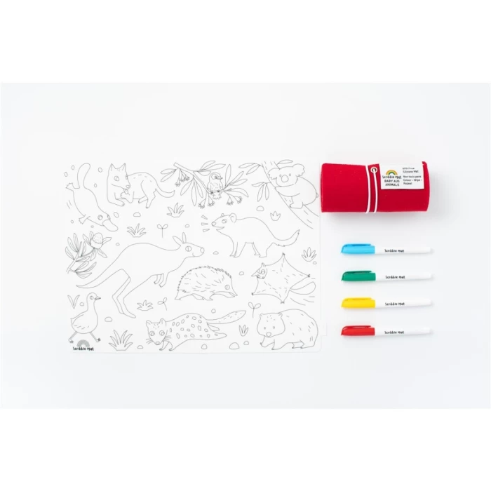 Scribble Mat "Animals d'Australia" - Juegaconmigo