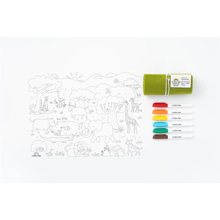 Scribble Mat "Safari" - Juegaconmigo
