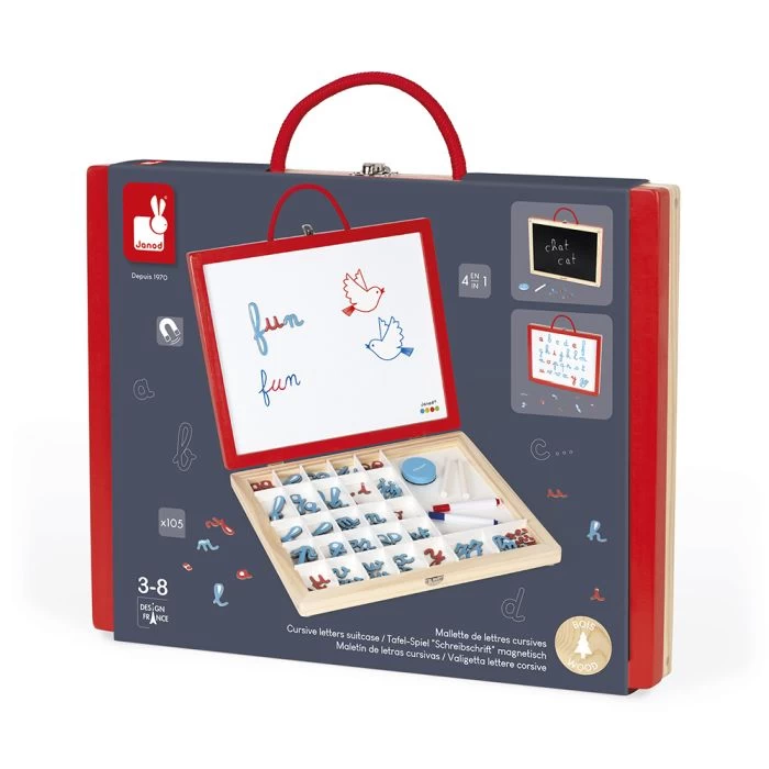 Maletí de lletra lligada 4 en 1 Essentiel- Janod